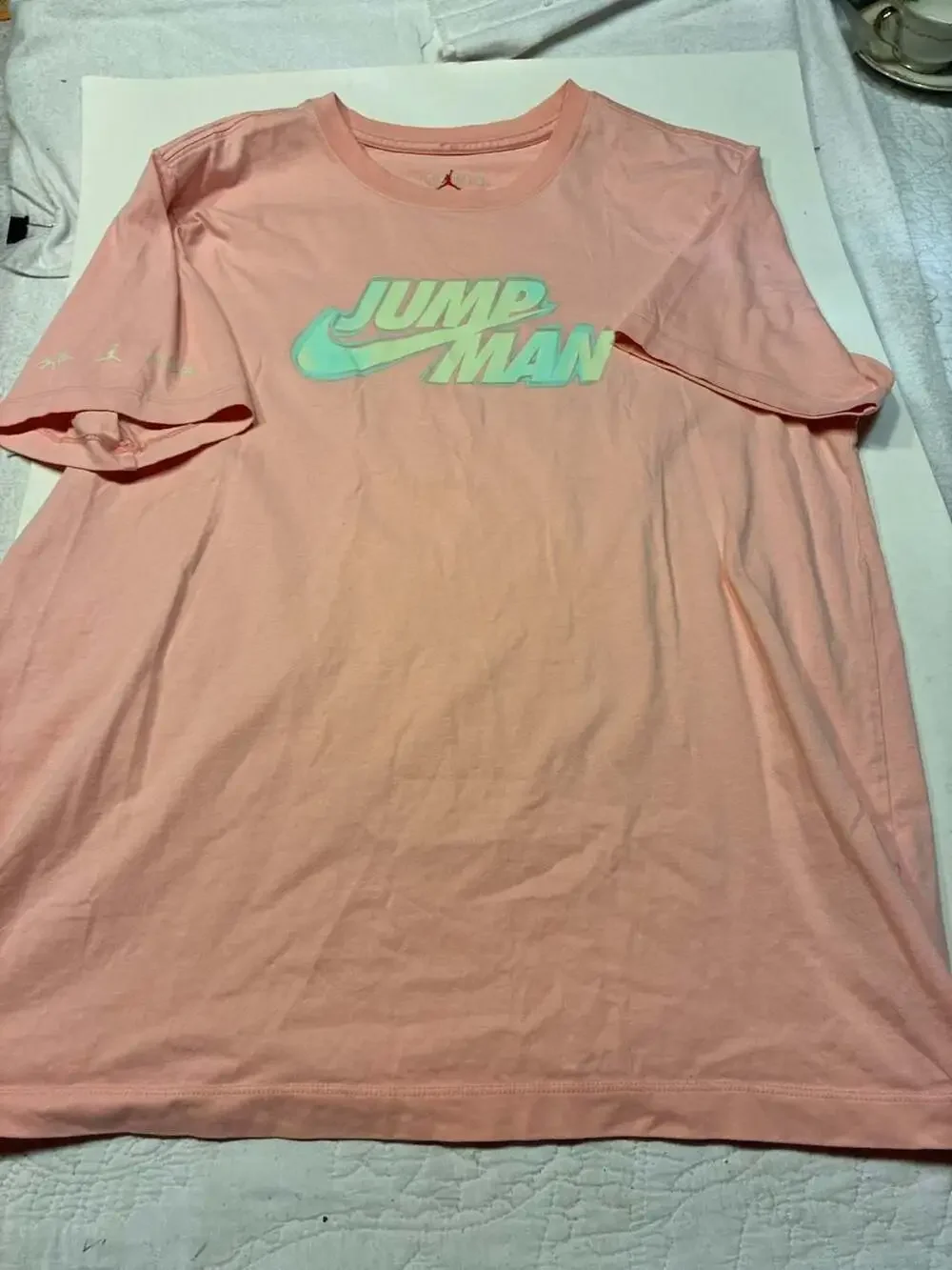 Jordan Jumpman Graphic T-Shirt Bleached Coral